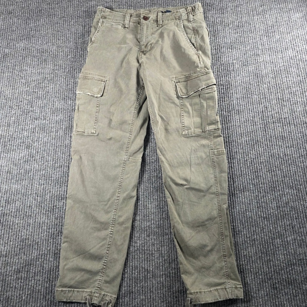 American Eagle‎ Next Level Flex Cargo Pants Mens 28x30 Green Utility Trousers